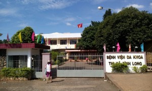 Công trình vách ngăn vệ sinh bệnh viện tỉnh Bình Phước thị xã An Lộc huyện Bình Long Phước.